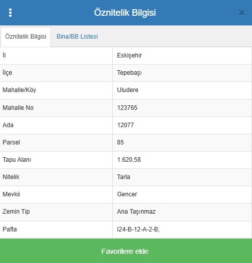 ESKİŞEHİR TEPEBAŞI ULUDERE KÖYÜNDE 1.620M² TARLAMIZ SATILIKTIR - ESKİŞEHİR TEPEBAŞI fotoğraf 2
